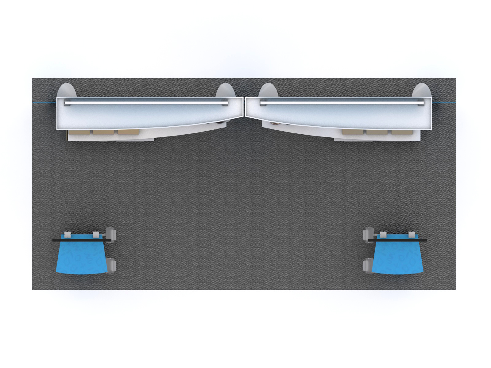 VK-2916 Trade Show Exhibit -- Plan View